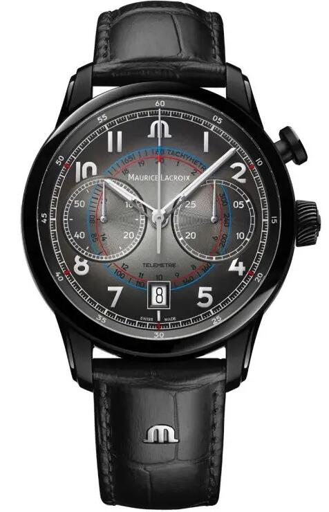 Maurice Lacroix Pontos Chronograph Monopusher 41mm PT6428-DLB01-320-2 Replica Watch
